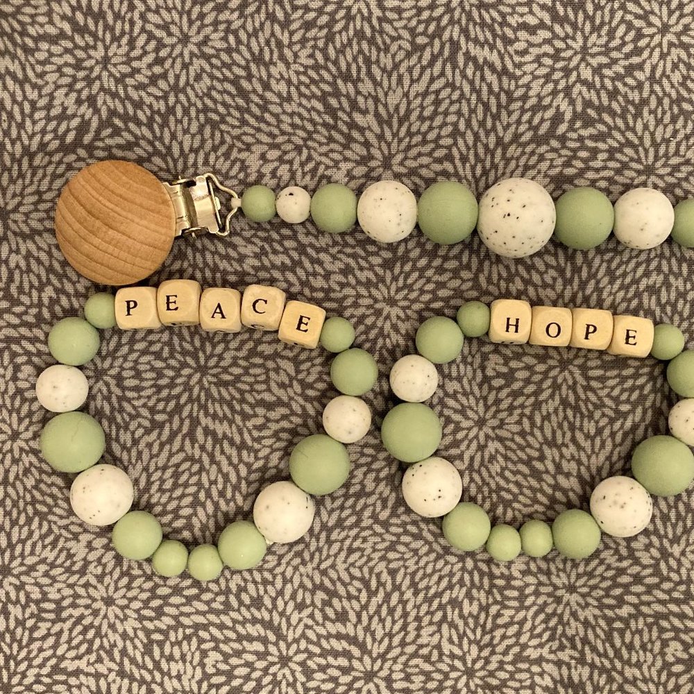 Silicone Pacifier Dummy/Leash/Chain Teething Toys